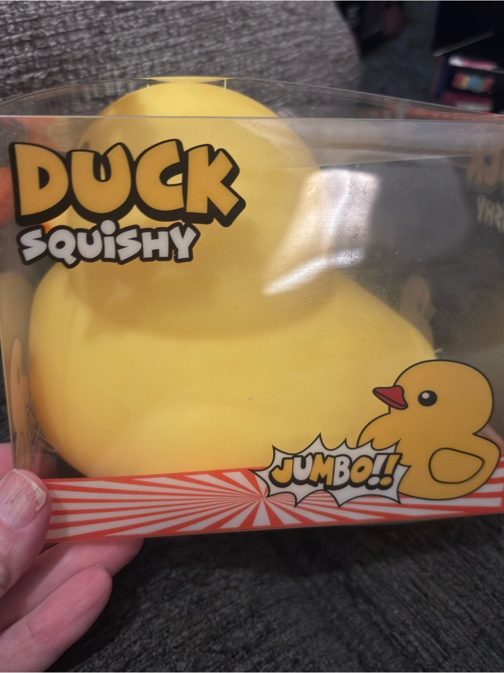 Jumbo Duck Squishy